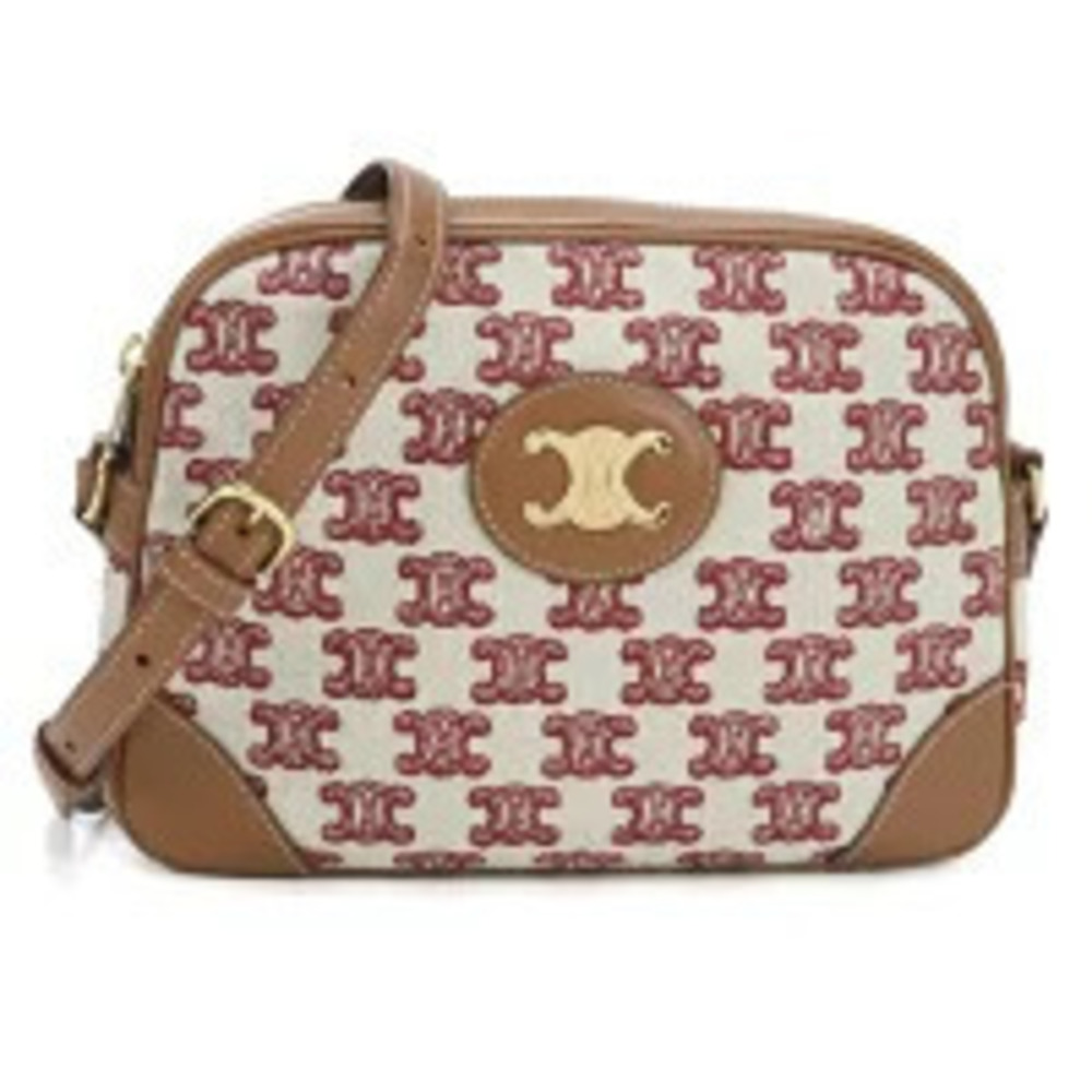 Celine Crossbody Bag Triomphe Brown